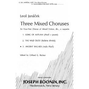 3 Mixed Choruses : Ancient Ballads