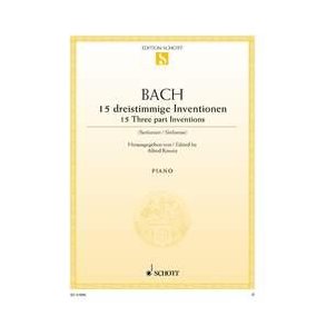 15 dreistimmige Inventionen BWV 787-801 : Sinfonien