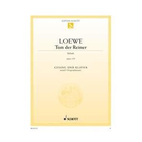 Tom der Reimer op. 135a : Der Reimer Thomas lag am Bach