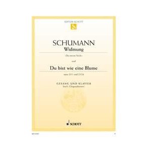 Widmung & Du Bist Wie Eine Blume