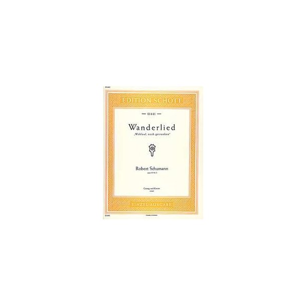 Wanderlied op. 35/3 : Wohlauf, noch getrunken aus 12 Gedichte