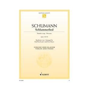 Schlummerlied op. 124/16