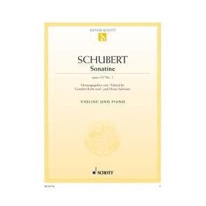 Sonatine 1 D Op.137 D384