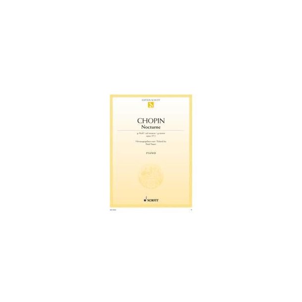 Nocturne 1 G Opus 37