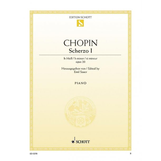 Scherzo 1 H Opus 20