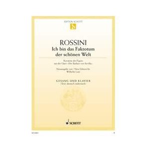 Ich Bin Das Faktotum Der Schonen