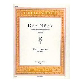 Der Nöck op. 129/3 : Es tönt des Nöcken Harfenschall, Ballade