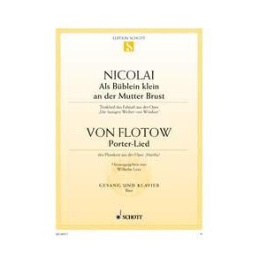 Als Büblein klein an der Mutterbrust-Porterlied : Trinklied des Falstaff aus Die lustigen Weiber von Windsor-aus: Martha