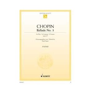 Ballade No. 3 As-Dur op. 47