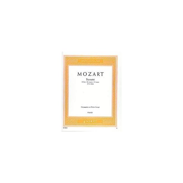 Sonate D Kv311