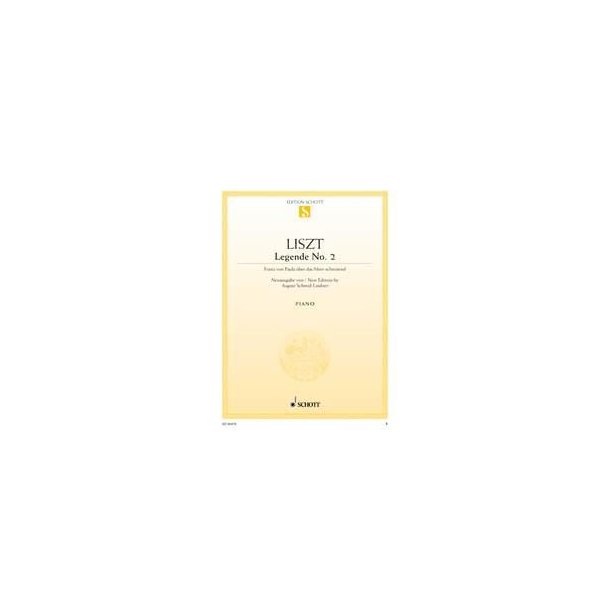 Legende : Nr. 2 Franz von Paula &uuml;ber das Meer schreitend