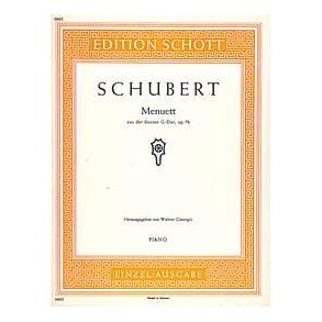 Sonate G Opus 78 D894 Menuet
