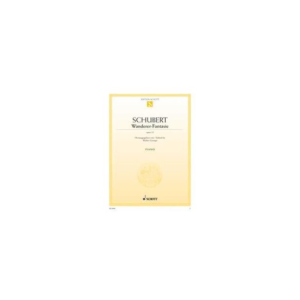 Wanderer Fantasie C Opus 15