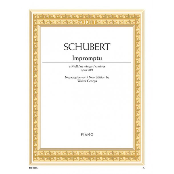 Impromptu 1 C Opus 90 D899