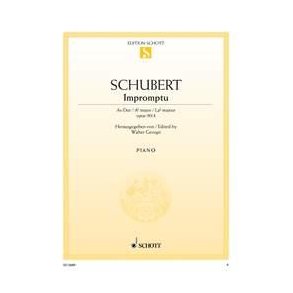 Impromptu 4 As Opus 90 D899