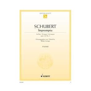 Impromptu 2 As Opus 142 D932