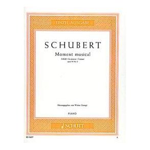 Moments Musicaux F Opus 94/3