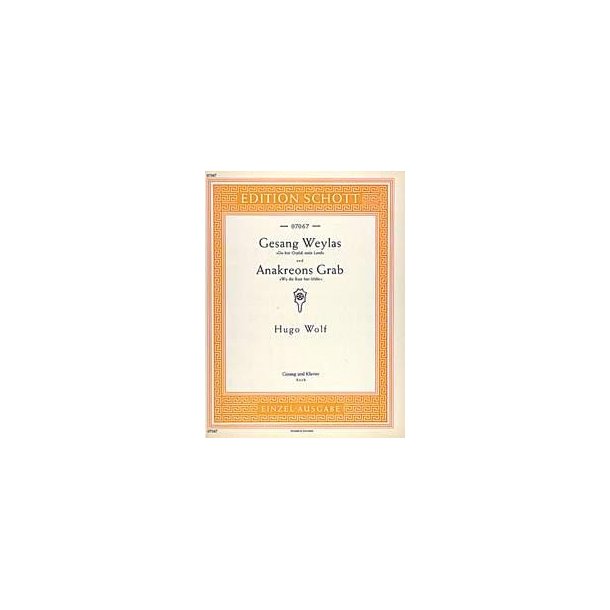 Anakreons Grab-Gesang Weylas