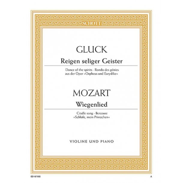 Reigen Seliger Geister + Wiegenlied KV350 (Mozart)