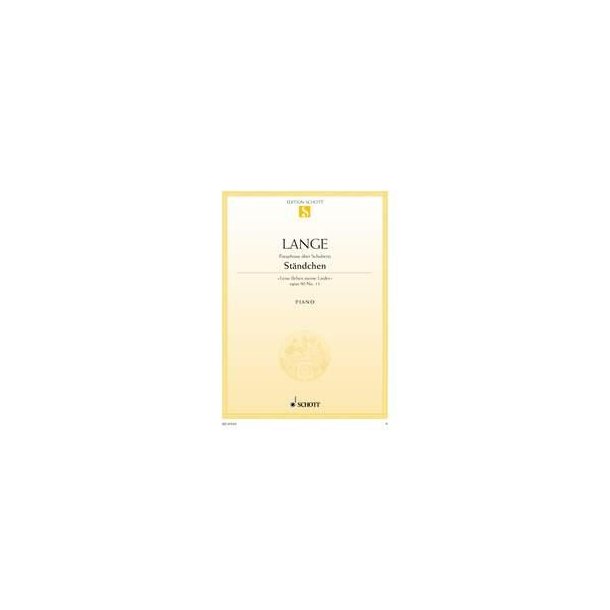Standchen Opus 90/11( Leise