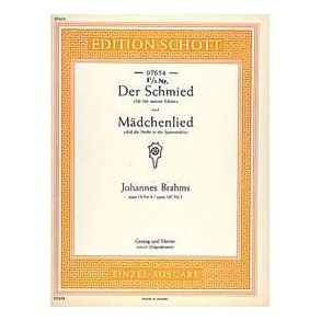 Der Schmied-Mädchenlied op. 107/5 u. op. 19/4