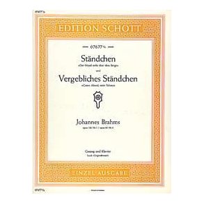 Ständchen-Vergebliches Ständchen op. 106/1 u. 84/4