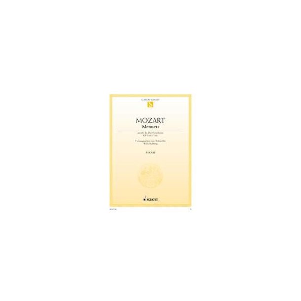 Menuet Uit Es Dur Symph. Kv543