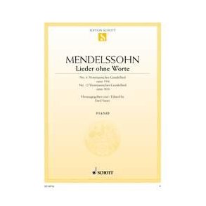 Lieder Ohne Worte Opus 19/6 & Opus 30/6