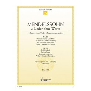 Lieder Ohne Worte Opus 62/5 + 6