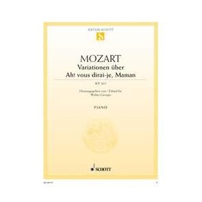 Variations Ah! vous dirai-je, Maman KV 265