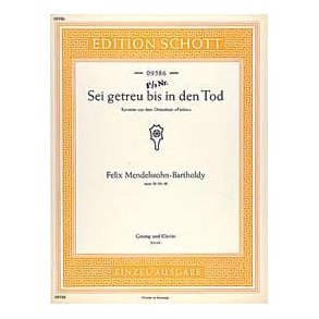 Paulus op. 36/40 : Sei getreu bis in den Tod (Kavatine)