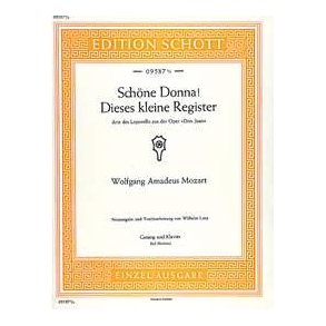 Don Giovanni Schone Donna