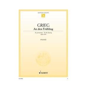 An den Frühling op. 43/6 : aus Lyrische Stücke III