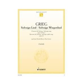 Solvejgs Lied-Solvejgs Wiegenlied op. 55/4 & 23 : aus Henrik Ibsens Peer Gynt
