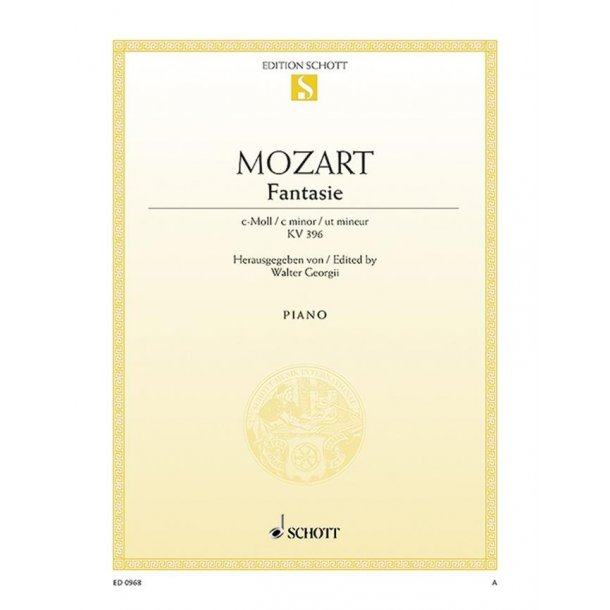 Fantasie C Kv396