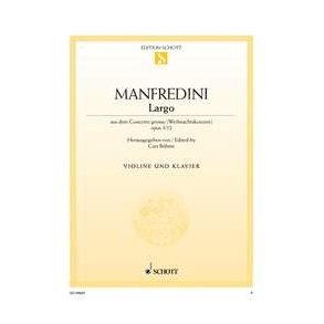 Largo op. 3/12 : aus Concerto grosso (Weihnachtskonzert)