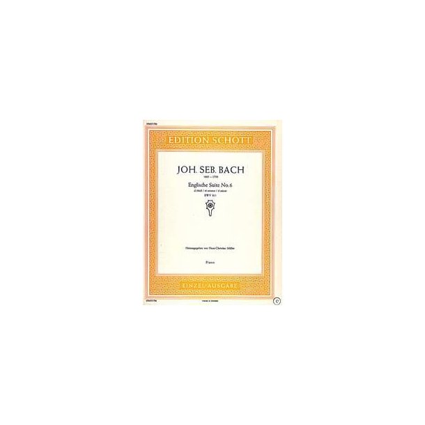 Englische Suite Nr. 6 d-Moll BWV 811