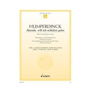 Abends Will Ich Schlafen Gehen