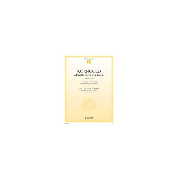 Mariettas Lied op. 12 : Gl&uuml;ck das mir verblieb