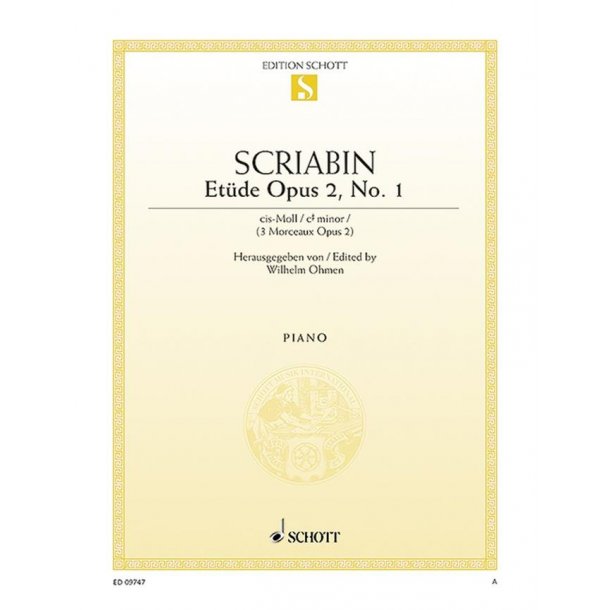 Etude 1 Cis Opus 2