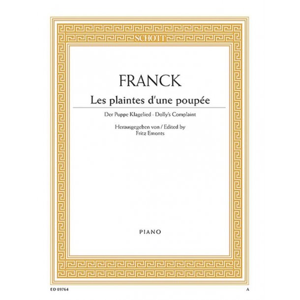 Les plaintes d'une poup&eacute;e : Der Puppe Klagelied