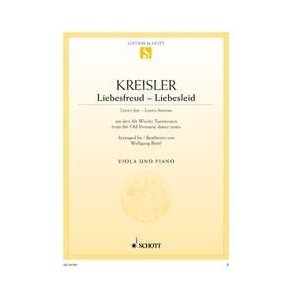 Liebesfreud - Liebesleid : aus den Alt-Wiener Tanzweisen