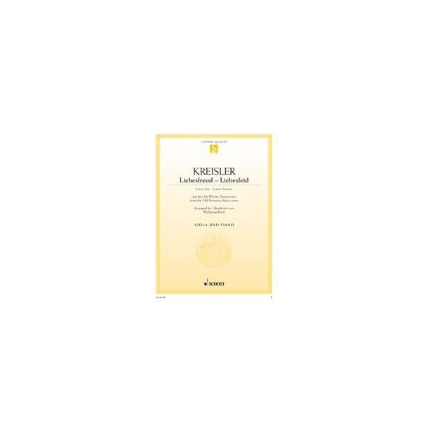 Liebesfreud - Liebesleid : aus den Alt-Wiener Tanzweisen