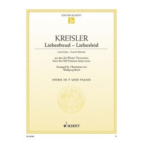 Liebesfreud - Liebesleid : aus den Alt-Wiener Tanzweisen
