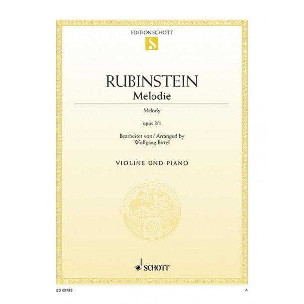Melodie op. 3/1