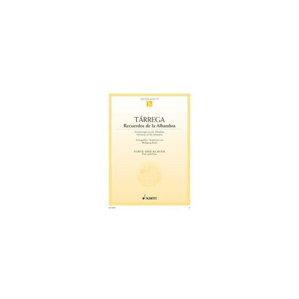 Recuerdos de la Alhambra : Erinnerungen an die Alhambra