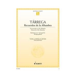 Recuerdos de la Alhambra : Erinnerungen an die Alhambra