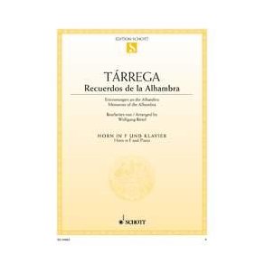 Recuerdos de la Alhambra : Erinnerungen an die Alhambra