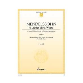 6 Songs without Words op. 38