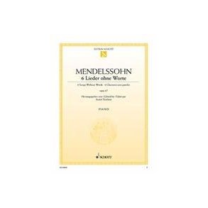 6 Songs Without Words op. 67